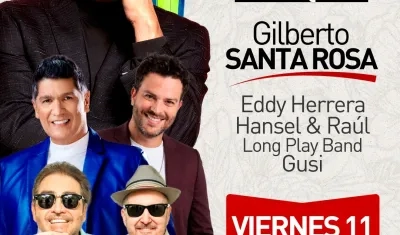 Flayer Gilberto Santa Rosa