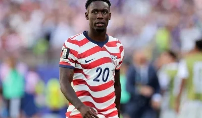 Folarin Balogun, delantero de Estados Unidos. 