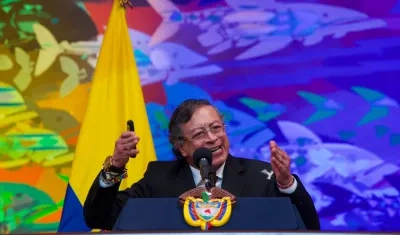 Gustavo Petro, Presidente de Colombia. 