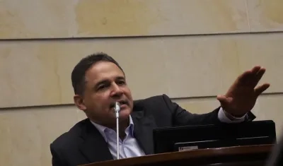 El presidente del Senado, Honorio Henríquez.