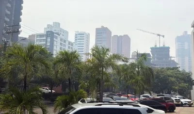 Humo en el norte de Barranquilla.