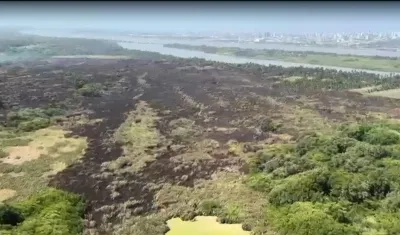 Imagen de la emergencia.