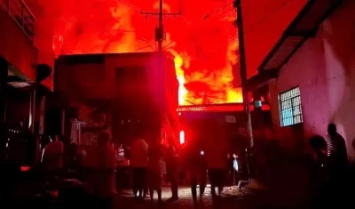 Incendio en Quibdó.
