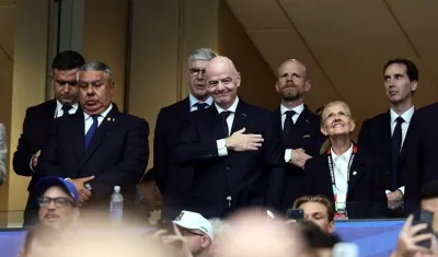 El presidente de la FIFA, Gianni Infantino.