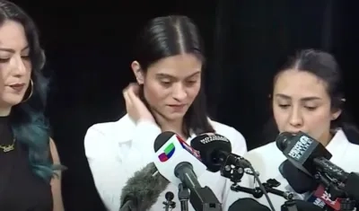 Karolina Rojas, la esposa de Johan Sebastián Durán Guerrero. 