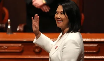 Keiko Fujimori, presidenta electa de Perú