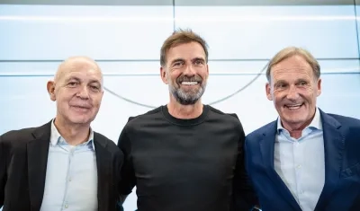 El técnico Jürgen Klopp.