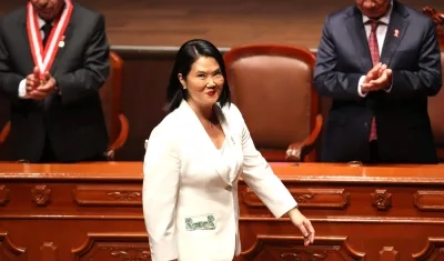 La presidenta electa de Perú, Keiko Fujimori