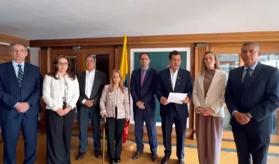 Ministros designados por Abelardo De La Espriella.