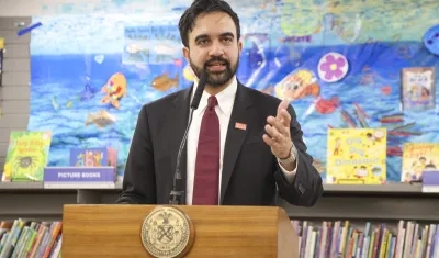 Zohran Mamdani, alcalde de Nueva York.