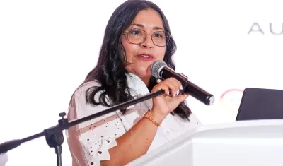 María Anayme Barón, Auditora General de la República.