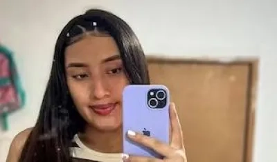 La joven María Camila Potosí.