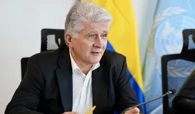 Miroslav Jenča, representante Especial del Secretario General de la ONU en Colombia. 