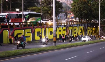Mural 'Las cuchas tienen razón'