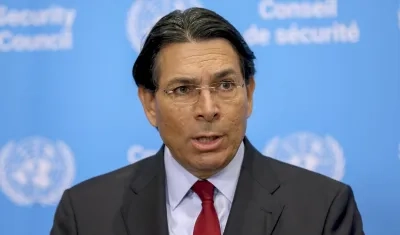 Embajador de Israel ante la ONU, Danny Danon.