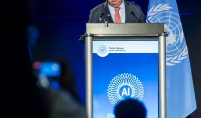 El secretario general de la ONU, António Guterres.