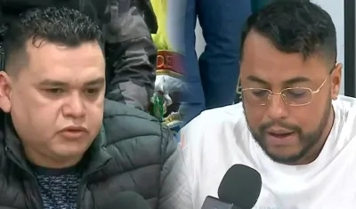 Digno Palomino y Jorge Eliécer Díaz Collazos, alias 'Castor'. 