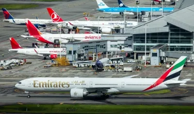 Pista del aeropuerto El Dorado.