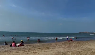 Playas de Miramar, en Puerto Colombia. 
