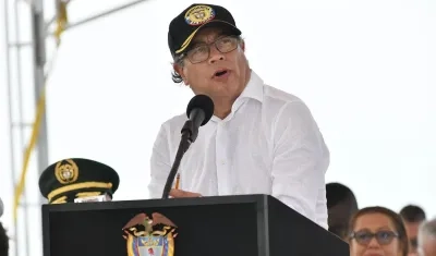 El Presidente Gustado Petro.