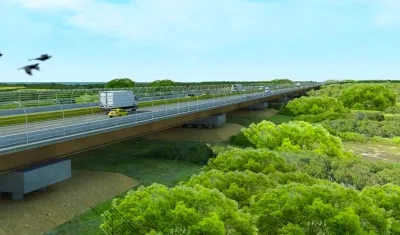 Render de uno de los viaductos ya adjudicados