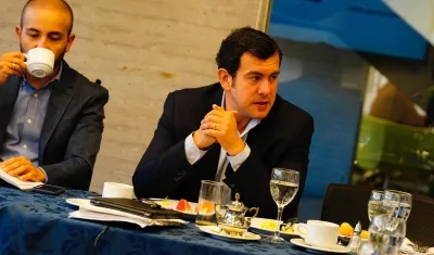 Rodrigo Lara Restrepo, ministro del Interior designado.