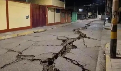 Terremoto en Perú.