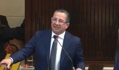 El Representante a la Cámara, Julio César Triana.