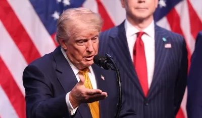 Donald Trump, presidente de Estados Unidos. 
