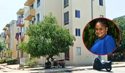 Nezith del Carmen Núñez Moreno fue atacada a bala en este sector de Villas de San Pablo. 