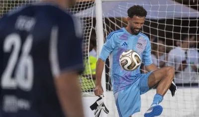 Vozinha, portero de la selección de Cabo Verde.