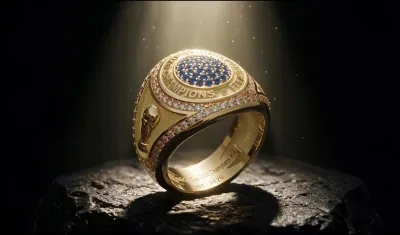 El anillo conmemorativo que entregará la Fifa a los campeones mundiales. 