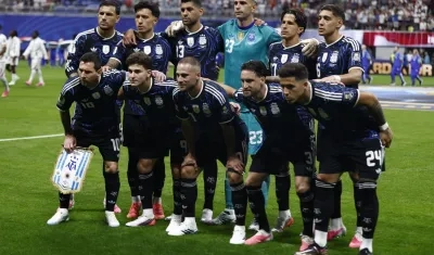 Onceno inicialista de Argentina en la semifinal contra Inglaterra.