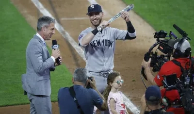 Cody Bellinger, de los Yanquis de Nuva York, remolcó las dos primeras carreras de la Liga Americana y fue escogido como el Jugador Más Valioso.