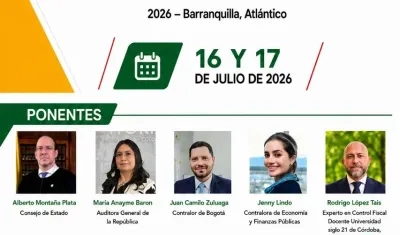 Ponentes en el II Encuentro Nacional de Contralores.