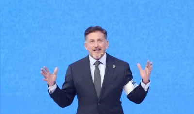 Alejandro Domínguez, presidente de la Conmebol. 