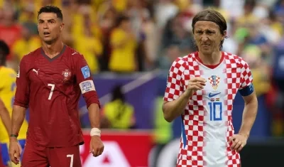 Cristiano Ronaldo y Luka Modric jugaron juntos en el Real Madrid.