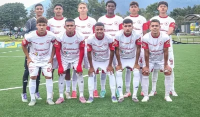 Selección Atlántico de la categoría sub-15.