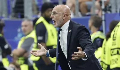 Luis De la Fuente, entrenador de la selección española.