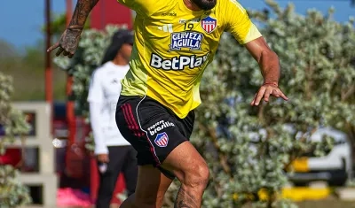 El argentino Francisco Fydriszewski, nuevo delantero del Junior.
