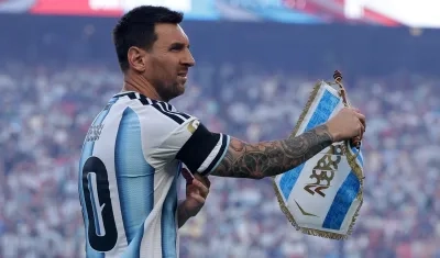 Lionel Messi, capitán de la selección Argentina.