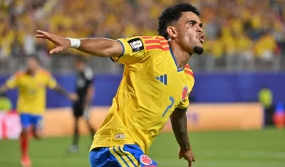 Luis Díaz, pieza clave del ataque colombiano.
