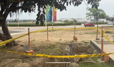 Estado de las zonas por las obras del Acueducto Regional del Norte. 