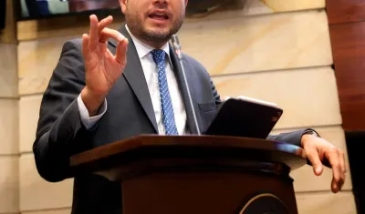 Alfredo Deluque, senador electo. 