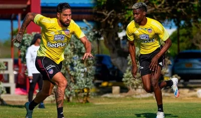 El delantero argentino Francisco Fydriszewski y el defensa Pablo Ortiz son las caras nuevas de Junior.
