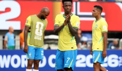 Vinicius Junior tras la eliminación de Brasil ante Noruega.