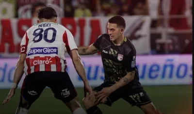 Acción del partido.