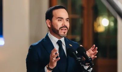 El Presidente de la República, Abelardo De La Espriella.