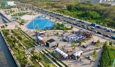 Malecón del Río. 