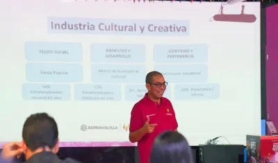 Juan Ospino Acuña en su paso por la secretaría de Cultura y Carnaval de Barranquilla aportó formación y fortalecimiento institucional. 